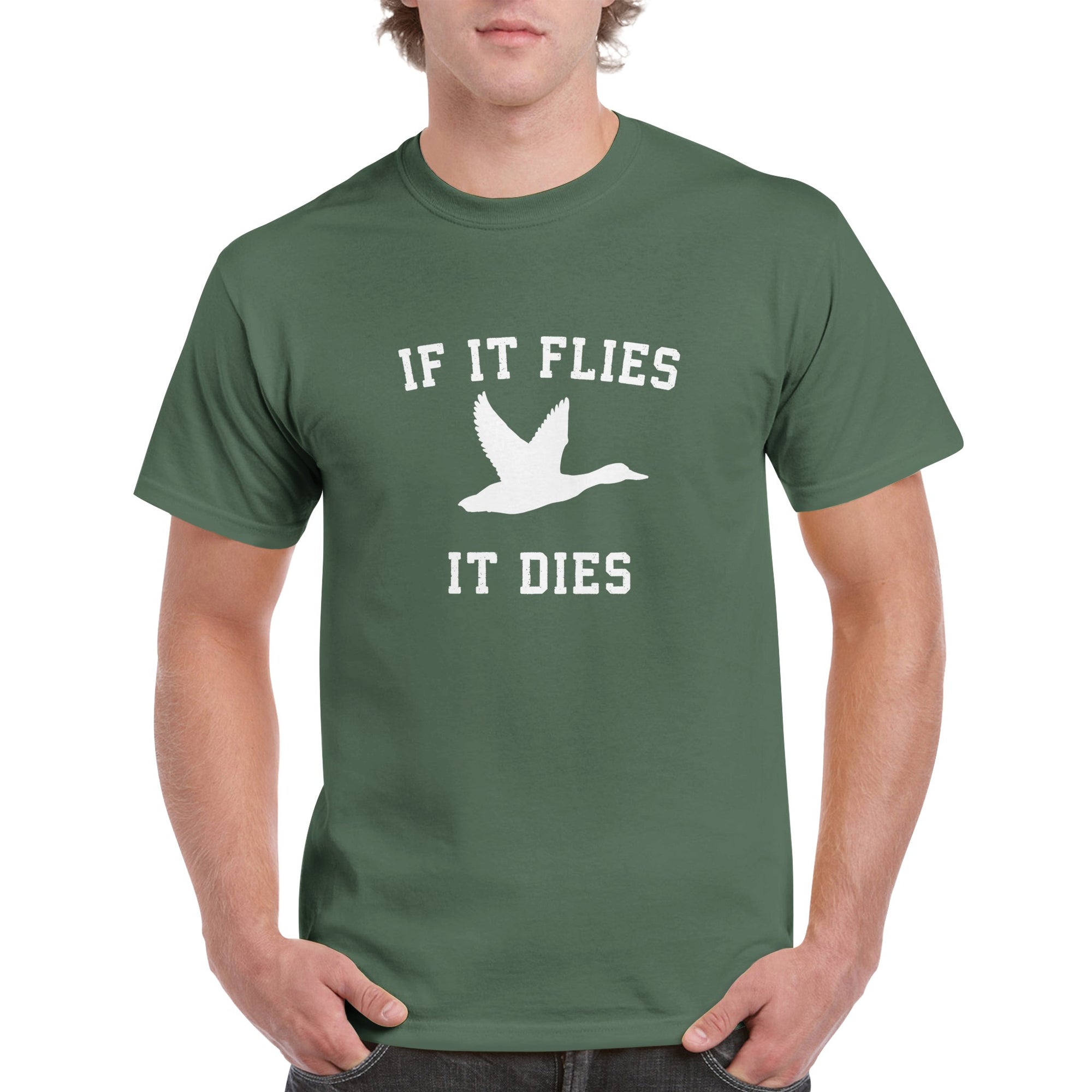 Duck Hunting Shirt | If It Flies It Dies | Gift For Hunter