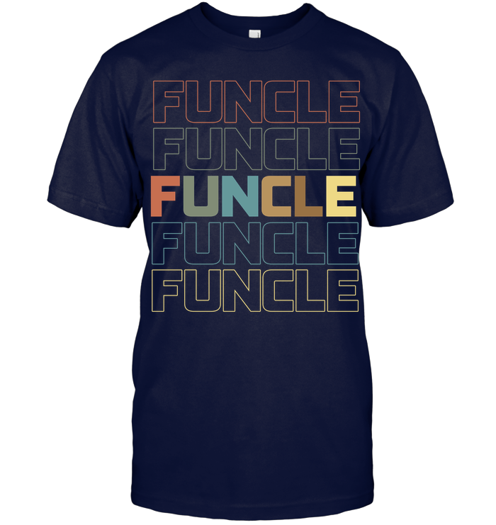 Funny Shirt For Uncle  Best Uncle Gift  Funcle Retro