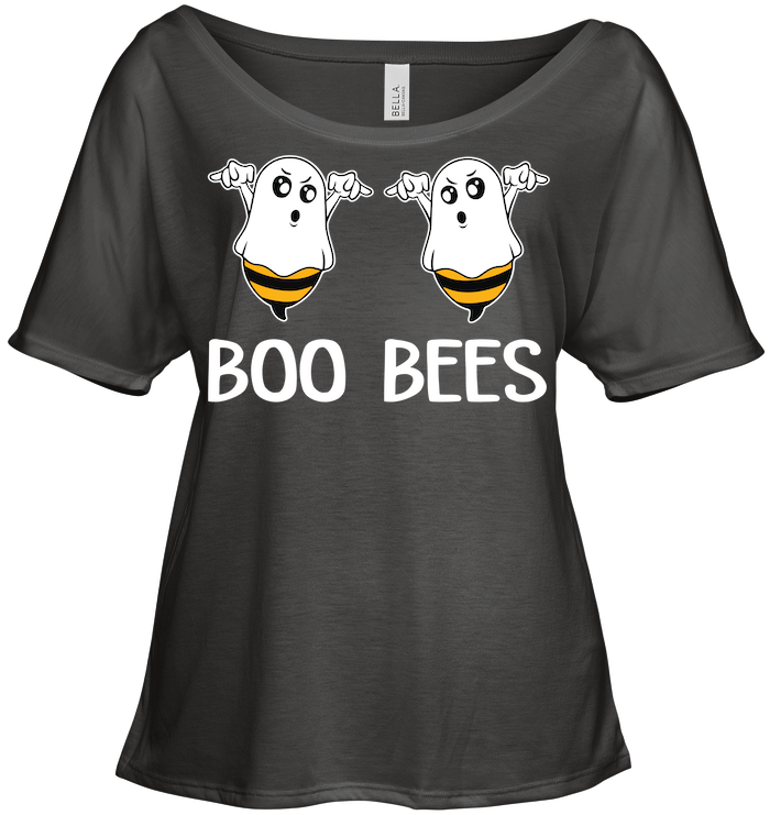 Boo Bees Spooky Ghost Shirt Bella Canvas Slouchy Tee