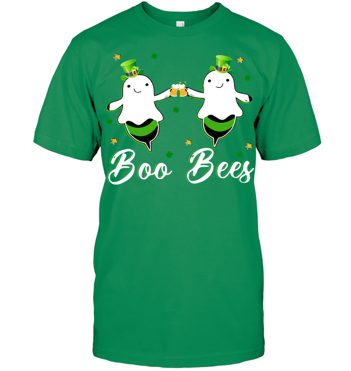St Patrick's Day Funny Shirt Boo Bees